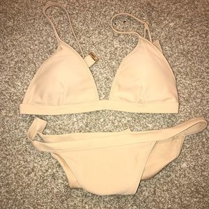 Tan/Cream Bikini
